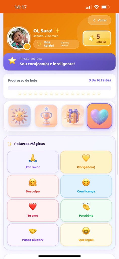 Palavras mágicas — educação afetiva